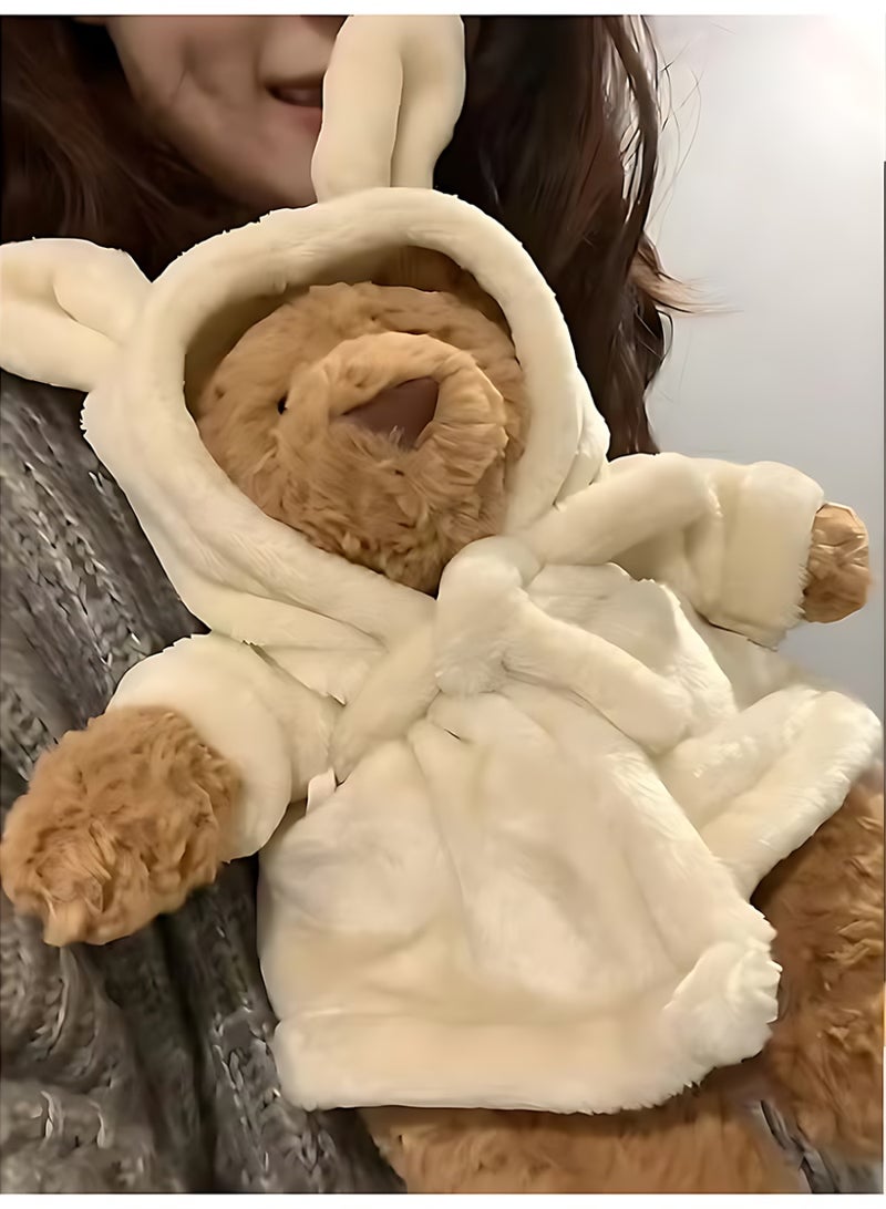 Jellycat bathrobe Bartholomew bear plush toy teddy bear doll doll New Year gift - Image 3